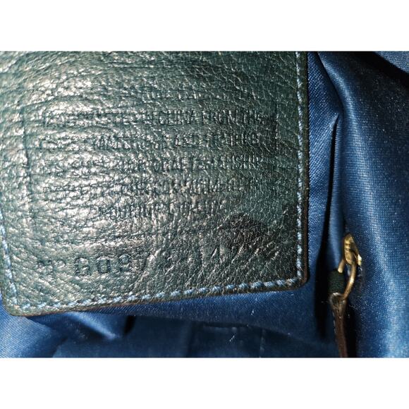 Coach Kristen Teal Leather Hobo Bag 14223 - Picture 15 of 15